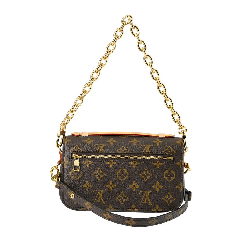 Louis Vuitton Pochette Metis Ew Brown Handbag — view 2