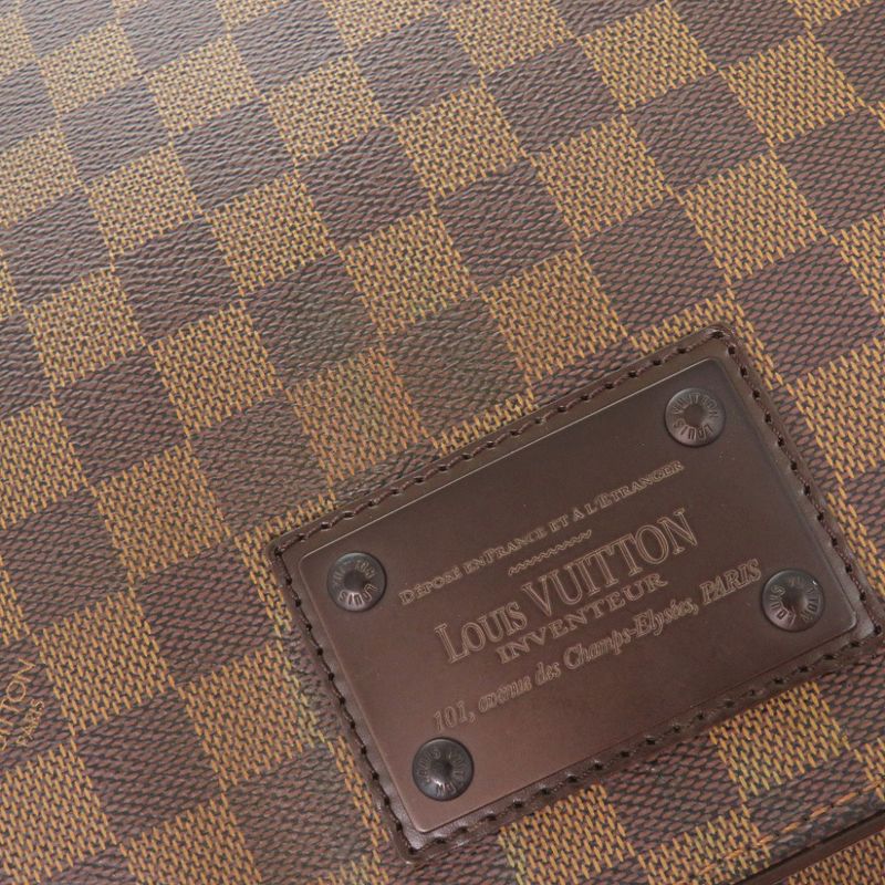 Louis Vuitton Damier Brooklyn MM Messenger Bag Shoulder 1092 — view 6