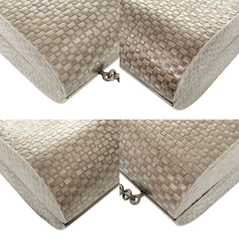 Gucci Metal Crystal Silver Chain Shoulder Bag 0347 — view 4