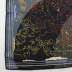 Hermes Carre 45 Petit Constellation Ship Orion Design Silk — view 4