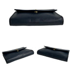 Christian Dior CD Logo Hardware Leather Shoulder Bag Pochette — view 7