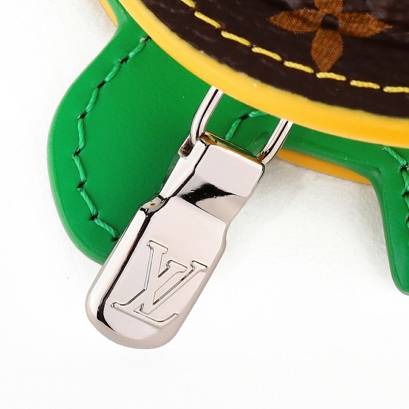 Louis Vuitton Key Holder Keyholder Turtle Brown Green — view 7