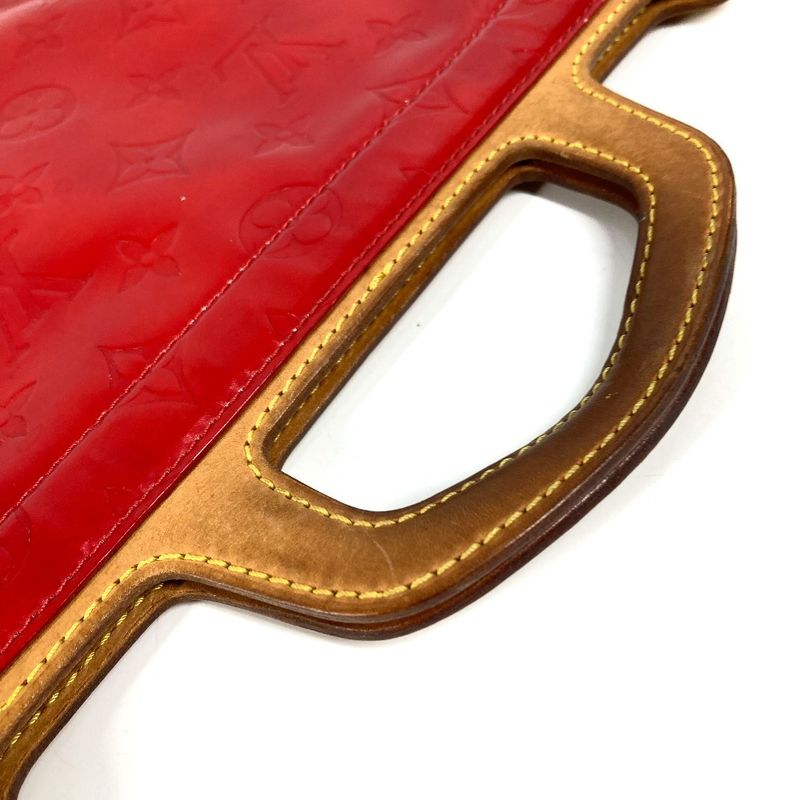 Louis Vuitton Handbag Stanton Monogram Vernis Red — view 3