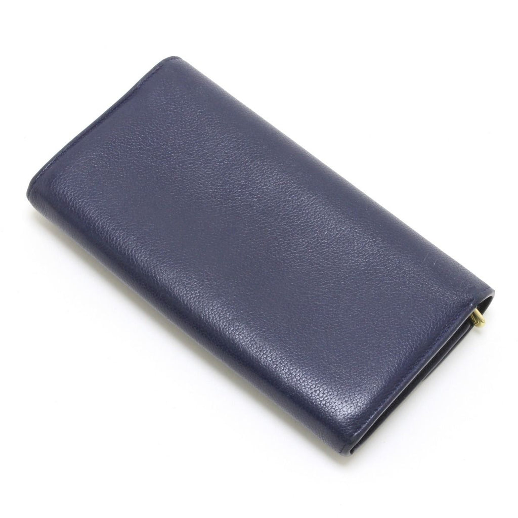 Louis Vuitton Bifold Long Wallet Portefeuille Lock Me Navy — view 2