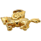 Hermes Pegase Pegasus Cadenas Charm Pendant Top Accessory Gold Color Clothing — view 4