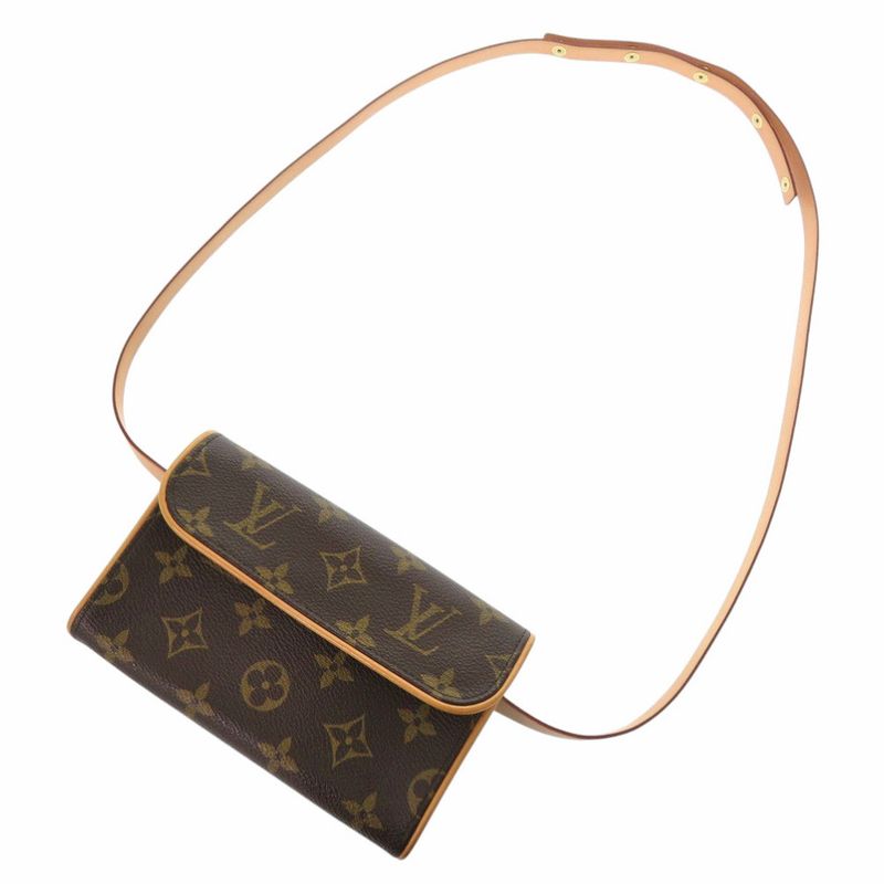 Louis Vuitton Pochette Florentine Monogram Strap L Size Waist Bag — view 3