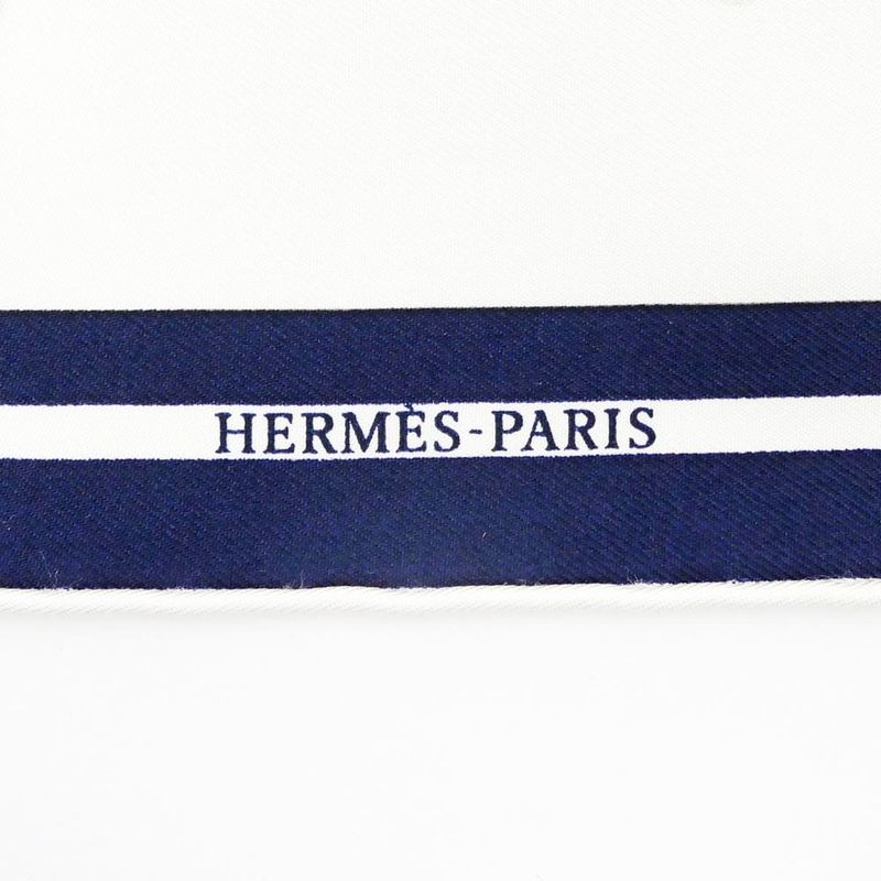 Hermes Gavroche 45 Scarf Voitures En Equilibre Silk Daisuke Nomura — view 7