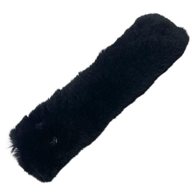 Chanel Rabbit Fur Bracelet Bangle Wristband Accessories Small — view 4