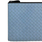 Bottega Veneta Lshaped Zipper Document Case Blueblack — view 9