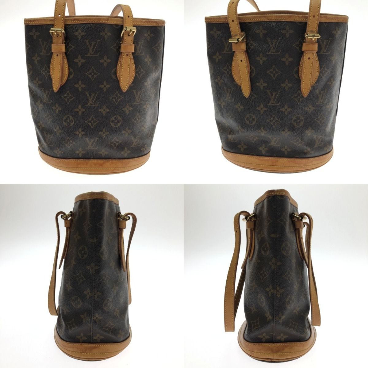 Louis Vuitton Monogram Petit Baguette Tote Bag Main Item Only — view 2