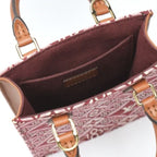 Louis Vuitton Jacquard Leather Petite Sac Plat Monogram Shoulder Bag — view 5
