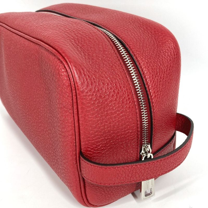 Fendi Second Bag Logo 7 As378 Leather Red — view 8