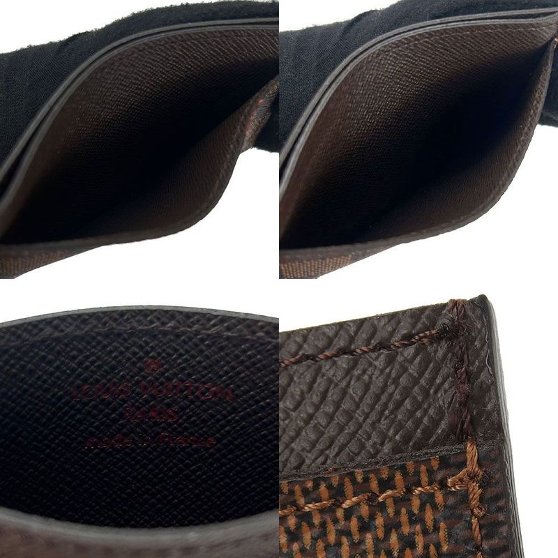 Louis Vuitton Card Case Pass Holdere Surple Damier Ebene — view 6