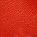 Hermes Bearn Souffle Vaux Epson Orange T Long Wallet — view 9