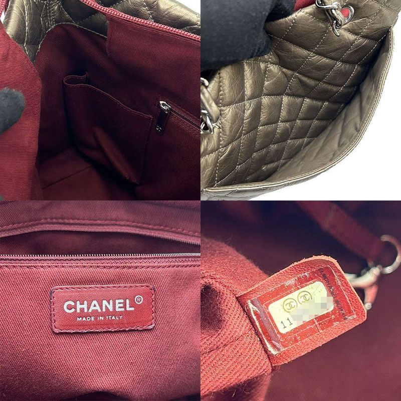 Chanel Tote Cambon Line 11 Bronze Casual Daily Use — view 7