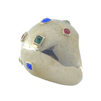 Louis Vuitton Ring Planet Strass Cocktail Accessory Small Metal Rhinestone — view 8