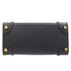 Celine Luggage Micro Shopper Handbag — view 3