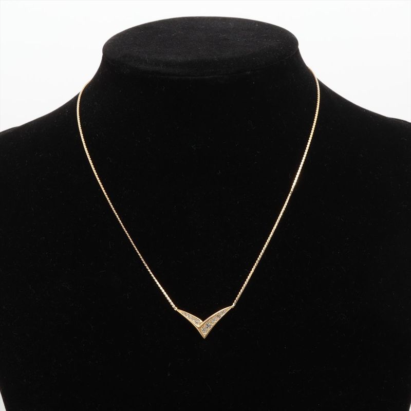 Christian Dior Necklace GP With Rhinestones — view 6