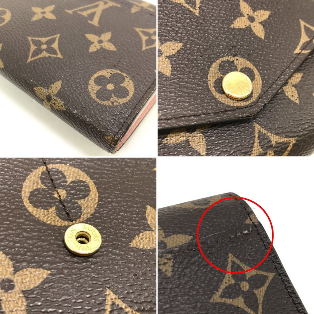 Louis Vuitton Bi-Fold Long Wallet Monogram Portefeuille Sarah — view 6