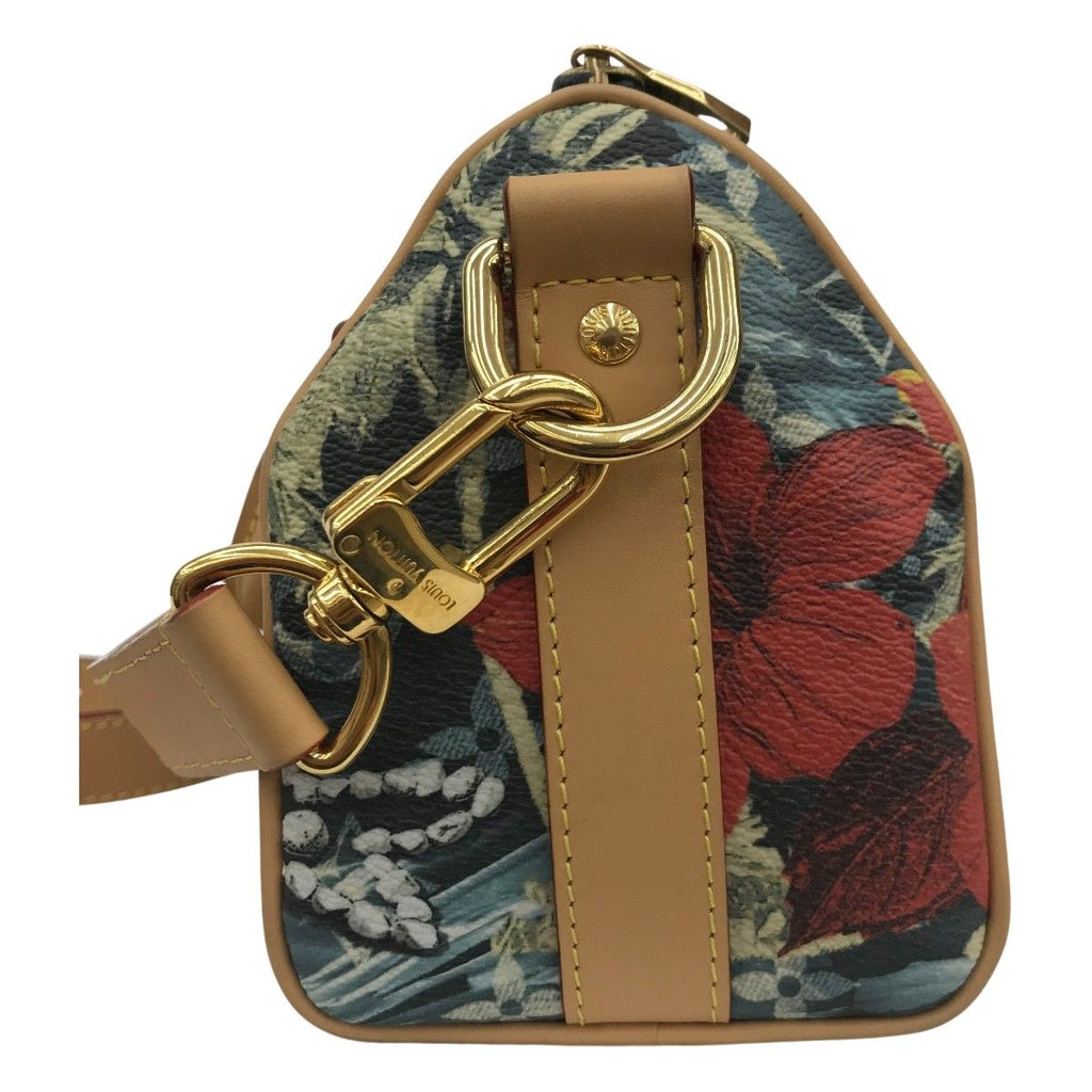 Louis Vuitton Keepall Bandouliere 25 Surfing Monogram Navy Blue — view 6