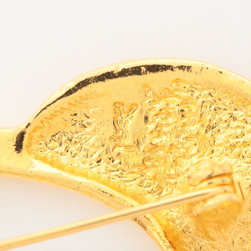Yves Saint Laurent Dolphin Motif Pin Brooch GP — view 8