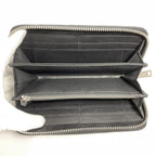 Fendi Round Zipper Long Wallet Brown Zucca — view 7