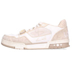 Louis Vuitton Trainer Line Velcro Low Cut Sneakers 8