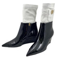 Chanel K3895 Patent Calfskin Shorts & Knit 2022 Size 37