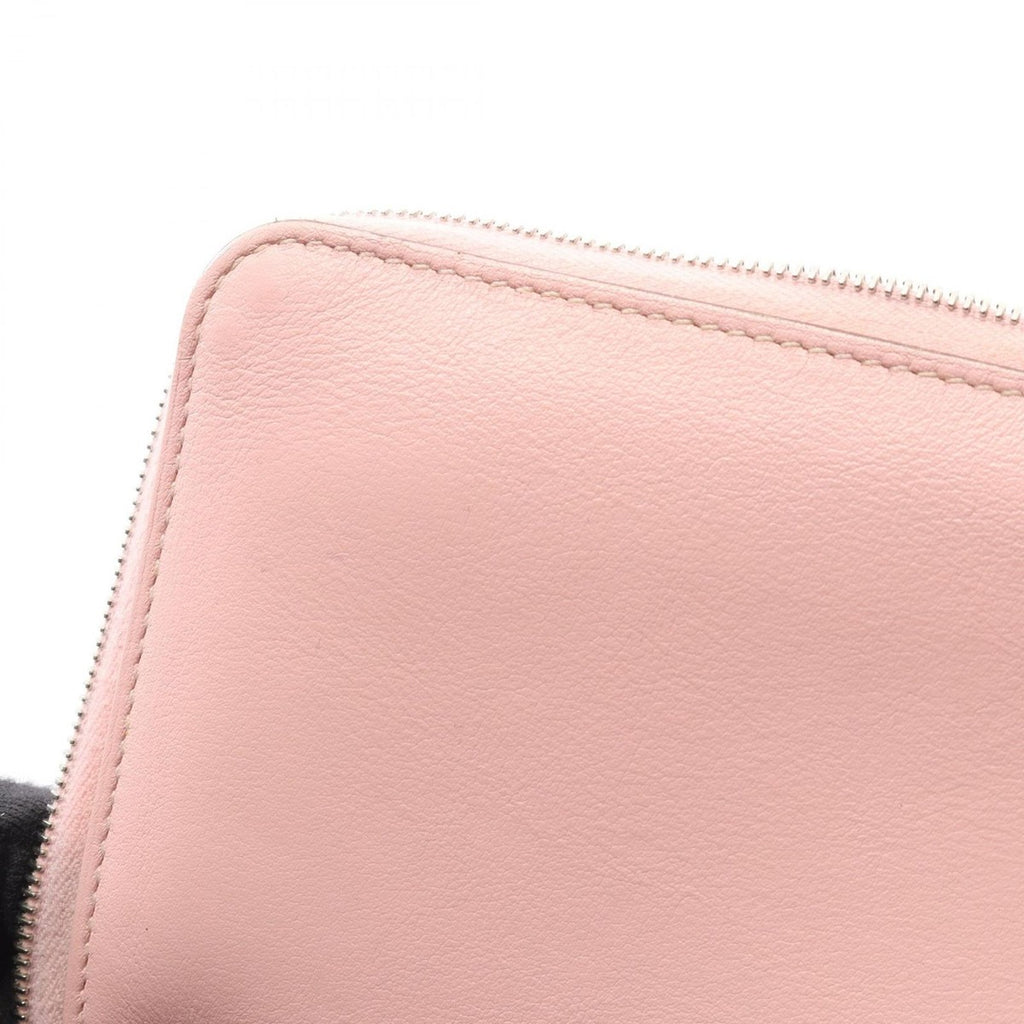 Hermes Round Long Wallet Azap Rose Sakura Leather — view 9