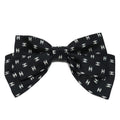 Chanel Barrette Aaa821 25 P Coco Mark Ribbon Black Silk Hair Accessory