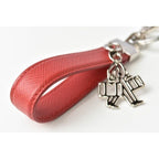 Prada Key Ring Holder Bag Charm Porter Motif 2 Pp125 053 F068 — view 4