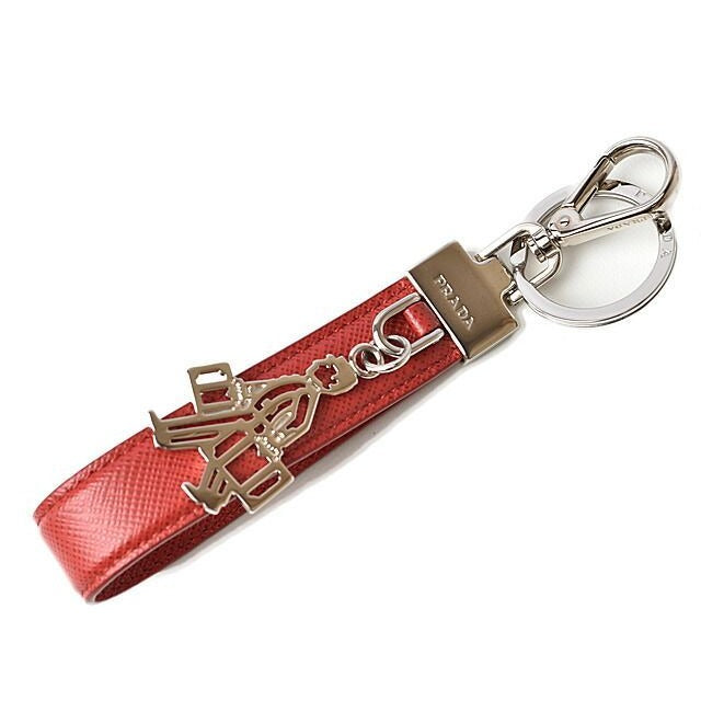 Prada Key Ring Holder Bag Charm Porter Motif 2 Pp125 053 F068