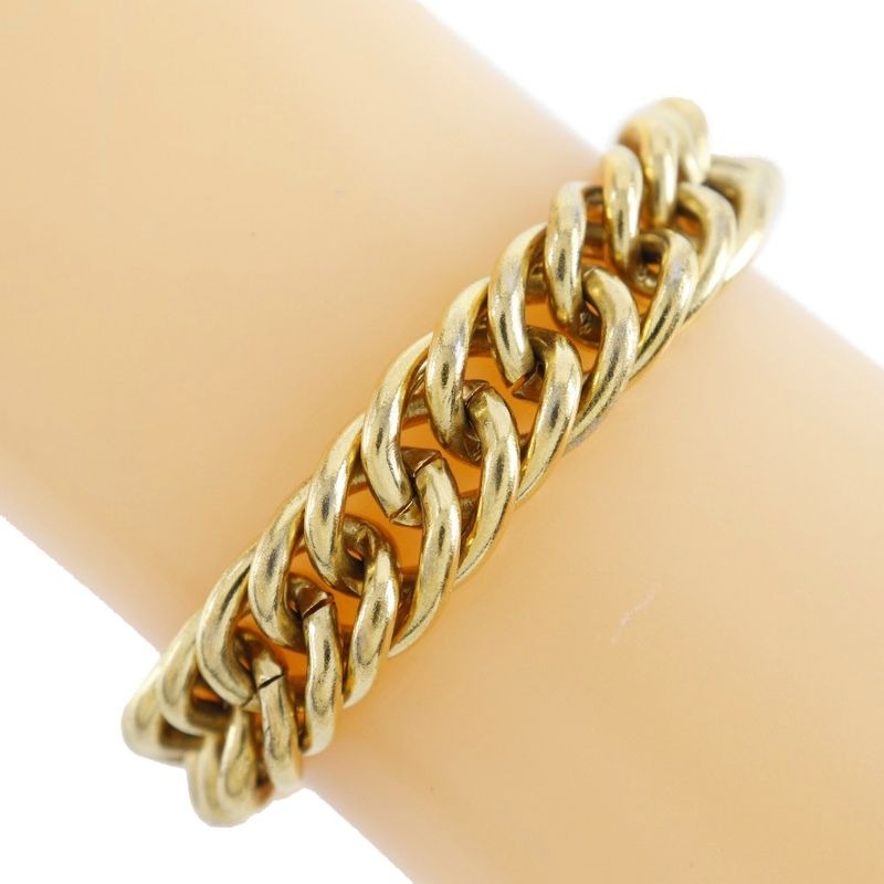 Chanel Gold Plated 58.2 g Bracelet — view 2