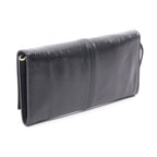 Prada Shoulder Bag Black Leather Strap Wallet — view 2