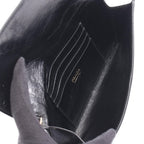 Prada Shoulder Bag Black Leather Strap Wallet — view 3