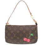 Louis Vuitton Takashi Murakami Pochette Accessory Monogram Cherry