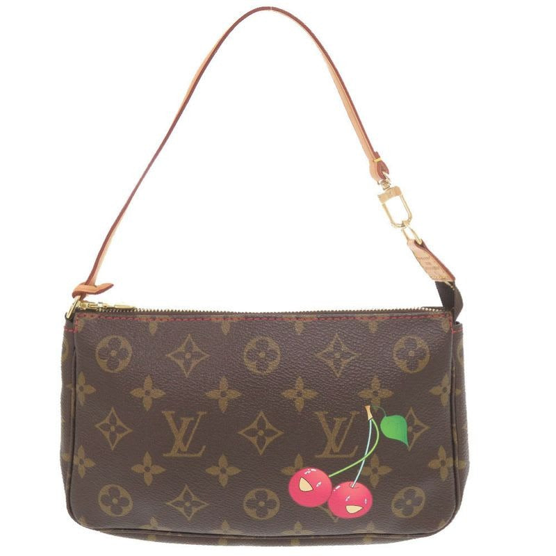 Louis Vuitton Takashi Murakami Pochette Accessory Monogram Cherry
