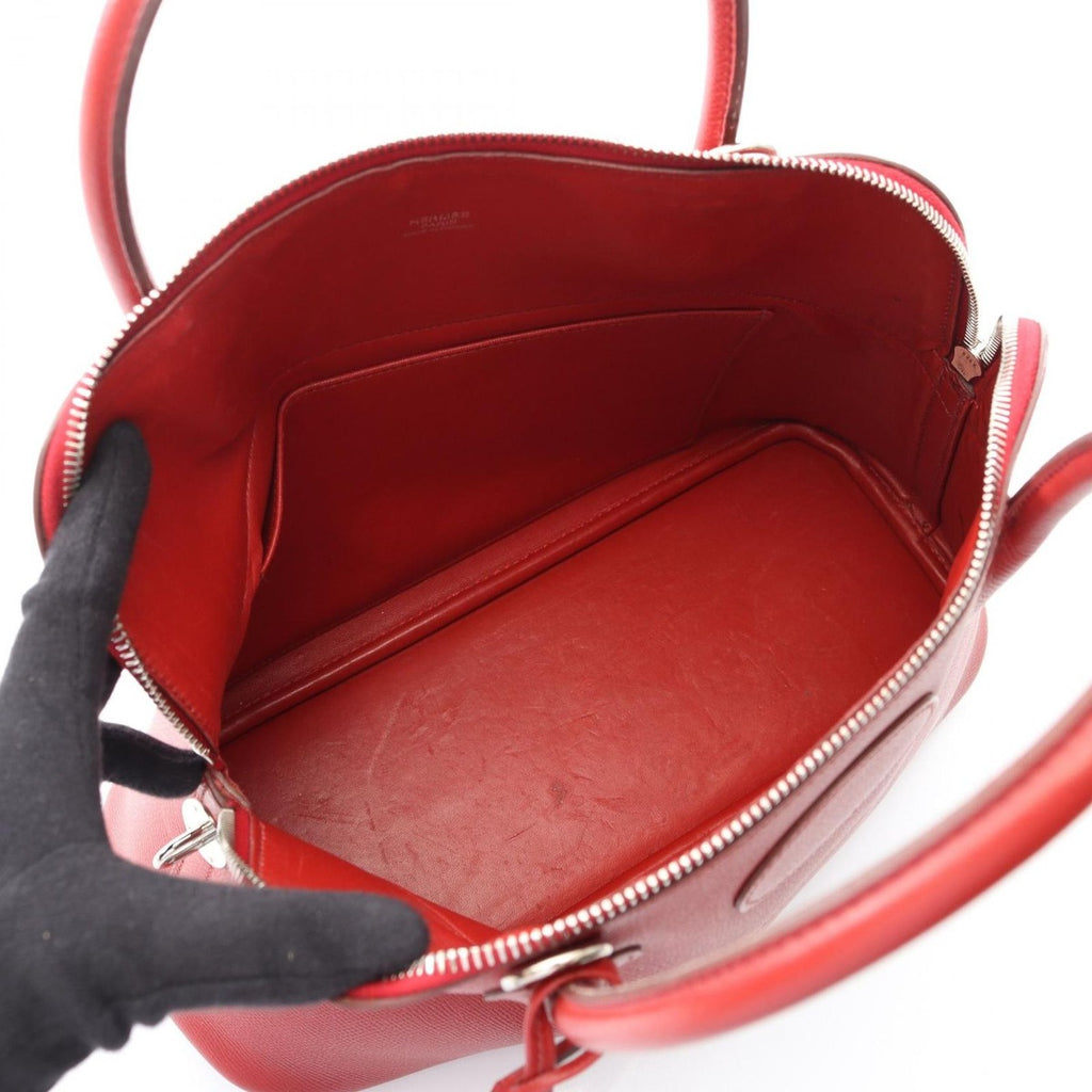 Hermes Handbag Bolide 31 Rouge Garance Leather Red — view 3