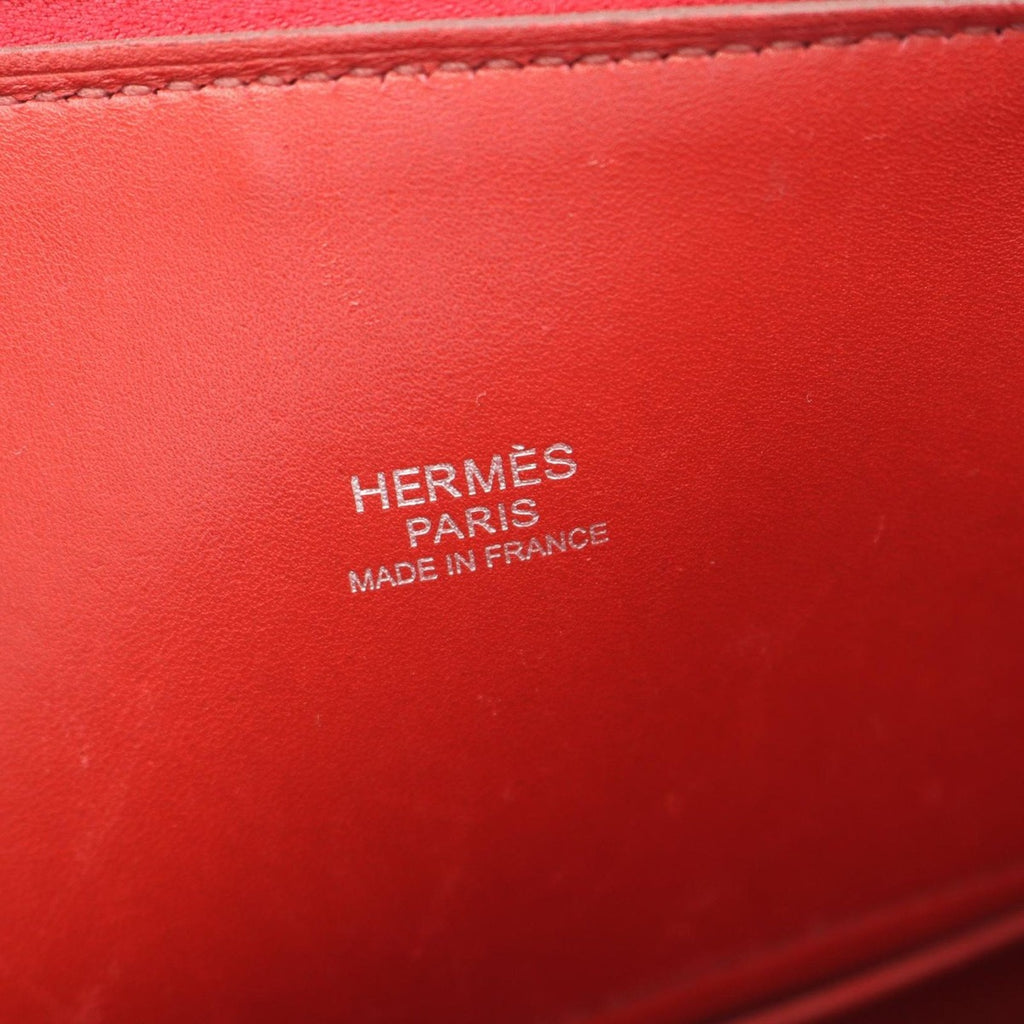 Hermes Handbag Bolide 31 Rouge Garance Leather Red — view 4
