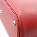 Hermes Handbag Bolide 31 Rouge Garance Leather Red — view 7