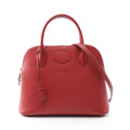 Hermes Handbag Bolide 31 Rouge Garance Leather Red