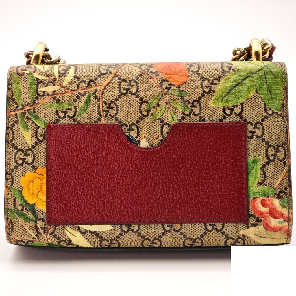 Gucci Tian Padlock Small Shoulder Bag 2-Way Clutch Colorful Beige Strap Key — view 3