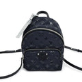 Louis Vuitton Monogram Nylon Palm Springs Mini Backpack Black Bag