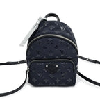 Louis Vuitton Monogram Nylon Palm Springs Mini Backpack Black Bag