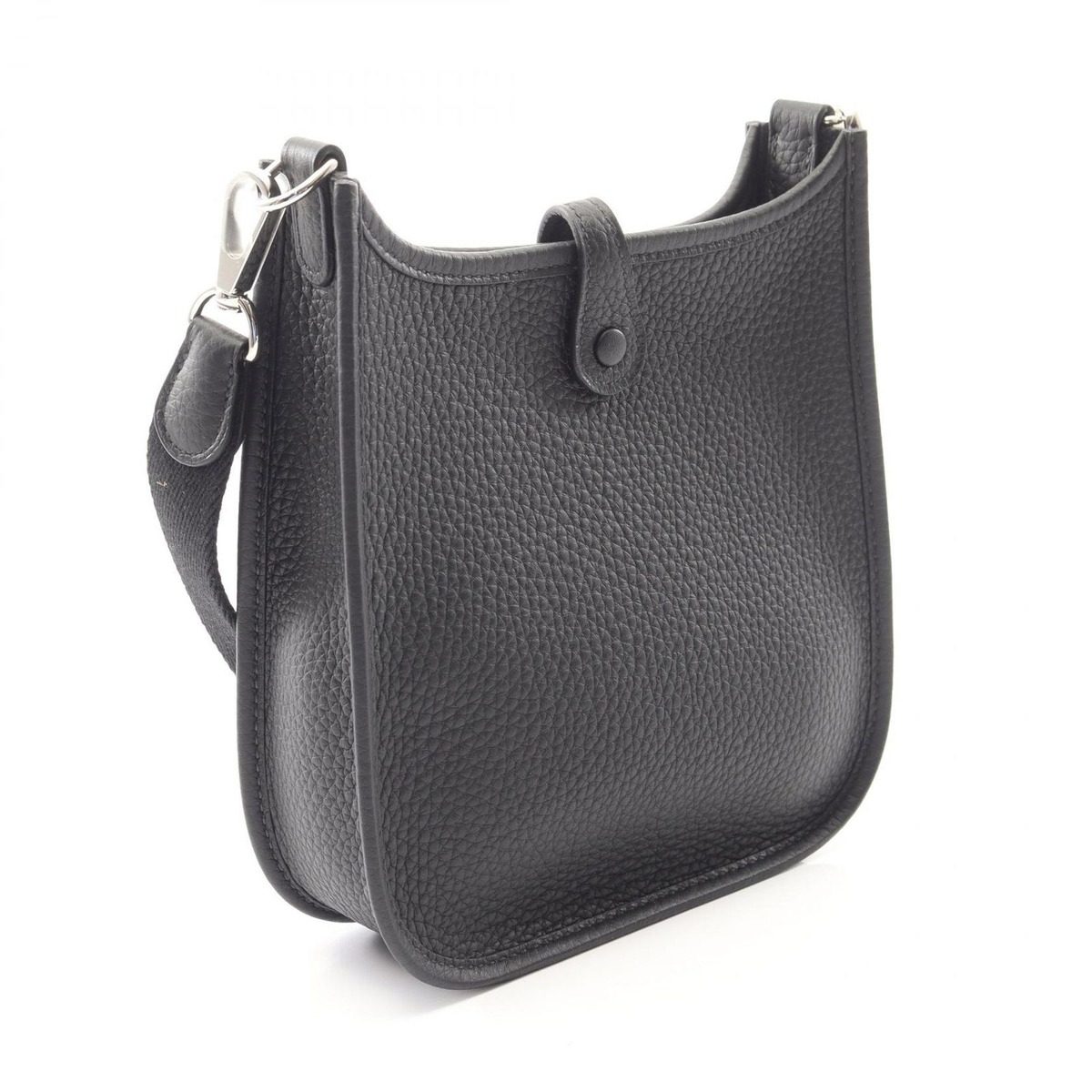 Hermes Shoulder Bag Evelyne TPM Amazon Black Leather TPM — view 2