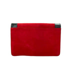 Celine 2-Way Shoulder Bag Crossbody Clutch Red And Other — view 2