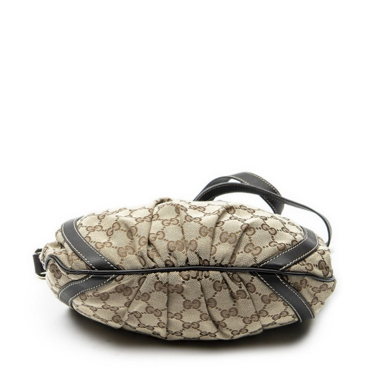 Gucci Abbey Shoulder Bag Brown Beige GG Canvas — view 6