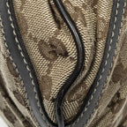 Gucci Abbey Shoulder Bag Brown Beige GG Canvas — view 7