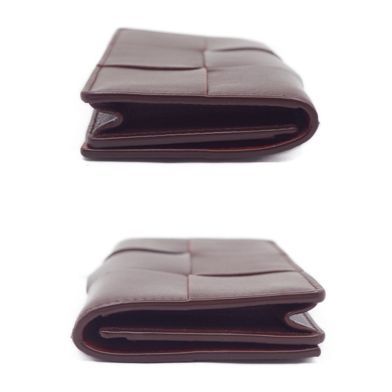 Bottega Veneta Cassette Business Card Case Wallet Gdhardware Red — view 4