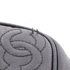 Chanel Backpack Triple CC Logo Black Leather Calf Coco — view 7